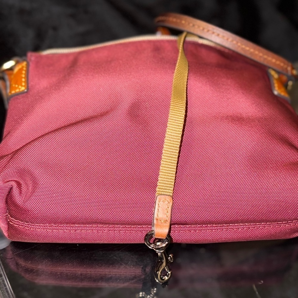Dooney & Bourke Maroon Crossbody Bag - Picture 4 of 16